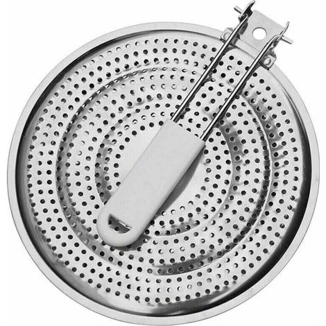 Diffuseur de Chaleur en Acier Inoxydable 21 cm pour Plaque de Cuisson au gaz Uniquement (1/4)