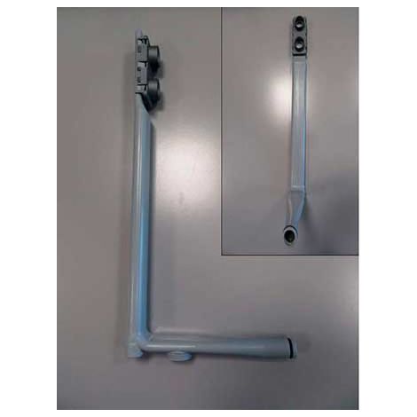 Tube canne hélice, bras de lavage (1/2)
