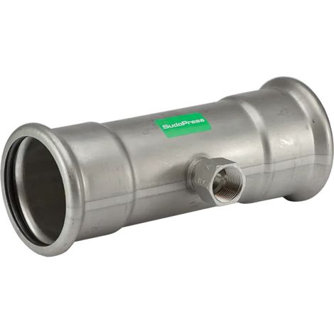 VSH SudoPress Acero inoxidable T-pieza Rosca interior FFF 88,9xRp3/4"x88,9 Tipo SP6130GVM, 6552667