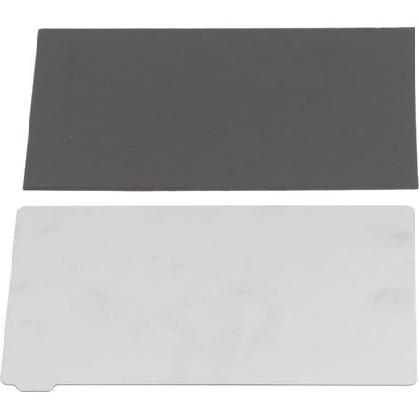 Plaque acier ressort magnétique imprimante 3D SLA DLP résine universelle surface souple photopolymère 138x85mm (1/5)