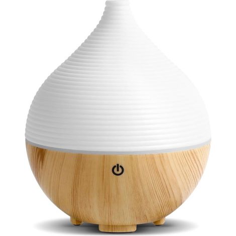 Diffusore di oli essenziali，100 ml，diffusore di aromi，umidificatore con 7 colori，LED，spegnimento automatico