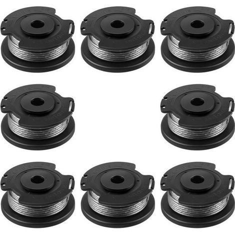 Bobine de rechange F016800569 (lot de 8) pour coupe-bordures Bosch EasyGrassCut 23, 26, 18, 18-230, 18-260, 18-26 (Fww) (1/4)