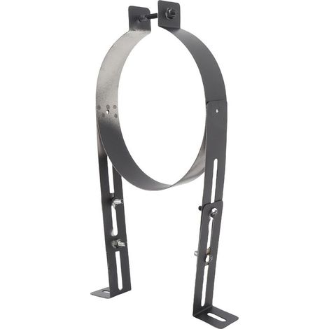 Bracket of bracket of hose of fireplace stainless steel, pliers of coating of driving adjustable, accessory of fastening of fireplace (1/5)