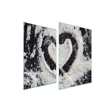 PLACA PROTECTORA DE VIDRIO PARA COCINA 2x35x52 CORAZÓN (1/5)