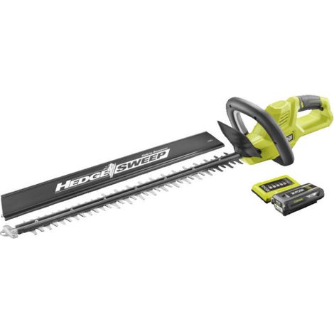 Tagliasiepi 36V RYOBI - Lama 60cm - Batteria 2,0Ah - Caricabatterie - RY36HT60A-120 (1/5)