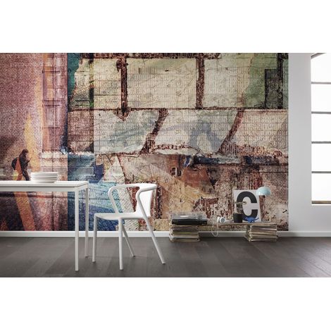 Papier peint panoramique modern,urban,vintage & retro Urban Art (1/4)