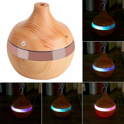 DIFFUSORE DI AROMI UMIDIFICATORE 300ML AROMATERAPIA OLI ESSENZIALI CASA UFFICIO