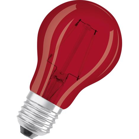 Osram rote Led ST Classic A60 2W 230V Sockel E27 3000K