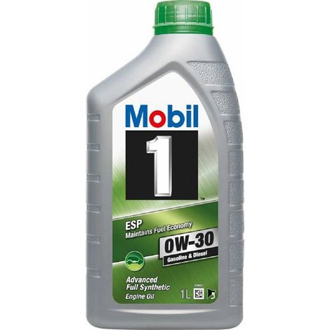 12x Huile Mobil 1 ESP 0W30 GSP 1 Litre