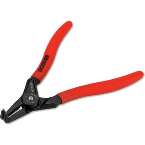 Zange, gebogen, für den Innenraum, Seeger Pro (220 mm)  DOGHER 223X-220