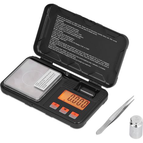 Balance de poche numérique 50g x 0,001g, précision 0,001g, pèse-bijoux portable, balance électronique légère pour pesage précis. (1/5)
