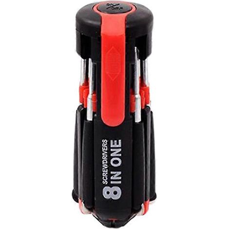 Tournevis pliables 8 en 1, tournevis magnétiques de poche, outil multifonction, tournevis plat, tournevis cruciforme, tournevis de bricolage 40JE (1/5)
