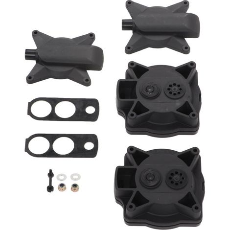 Kit completo de reparación para reconstruir el diafragma de la bomba de aire Hiblow HP-100 HP-120 - Crezuo