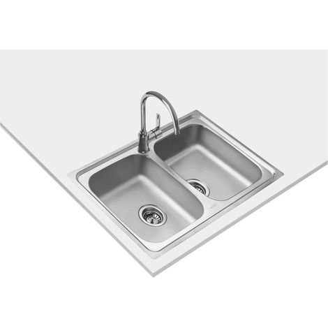 Lavello a Due Vasche Teka STARBRIGHT 80 E-XP 2C (1/5)