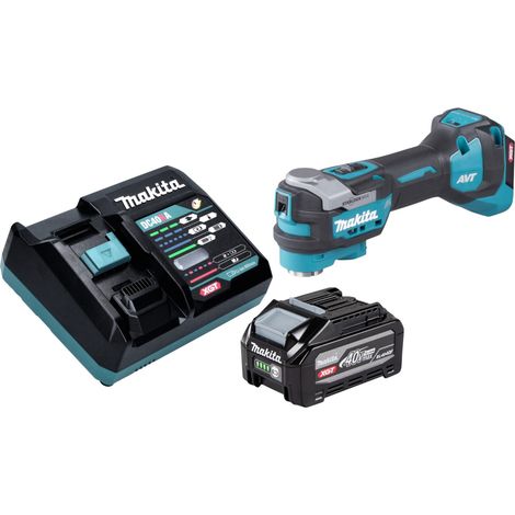 Outil multifonction sans fil Makita TM 001 GU101 40 V max. Starlock Max Brushless + 1 batterie 4,0 Ah + chargeur (1/5)
