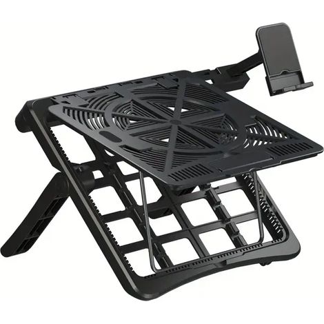 Support multifonction pour ordinateur portable a double usage design ergonomique pour travailler confortablement ou se divertir