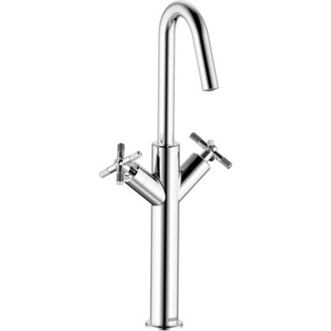 Bristan Cruzar Tall Basin Mixer Tap Deck Mounted - Chrome