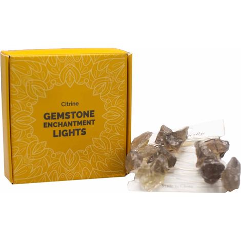 Lumières denchantement de pierres précieuses - Citrine- Vendu par 1