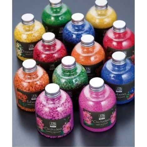 TrAdE Shop Traesio - Barattoli Sabbia Profumata Set 12 Pezzi Decorazione Ambiente Casa Deodora Idea -