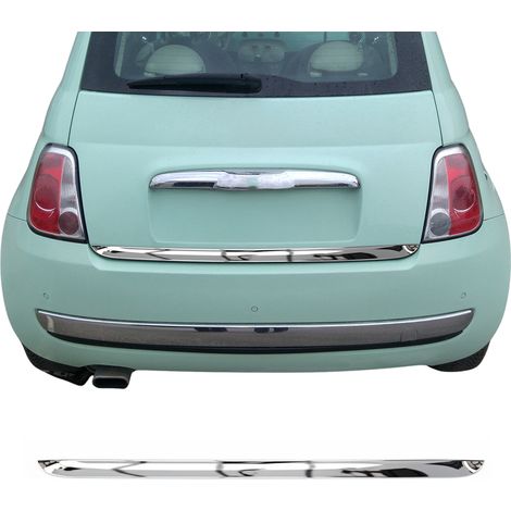 Garniture de Hayon Coffre pour Fiat 500C 2007-2015 acier inox
