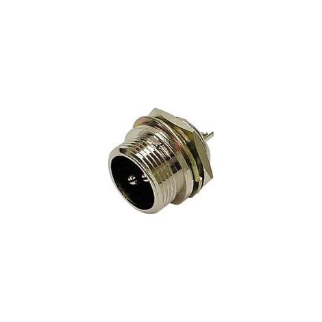 EMBASE MALE MULTICONTACTS POUR CHASSIS - 3 CONTACTS