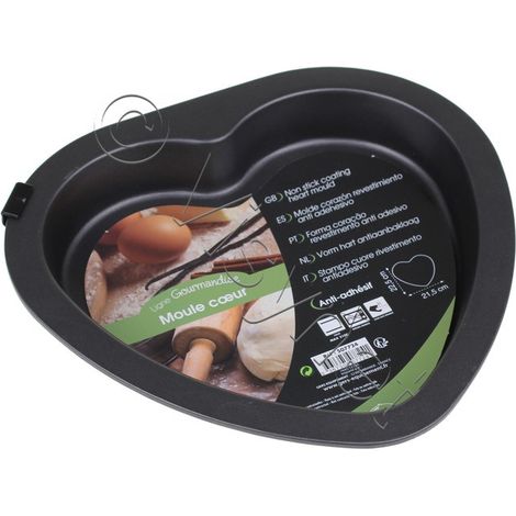 Plat / Moule forme coeur (1/2)