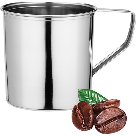 NDZ-Edelstahlbecher, Edelstahl, 9 cm, 0,5 l, 500 ml (1/3)