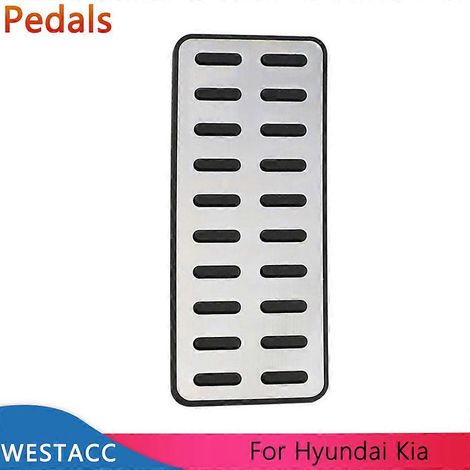 Repose-pied de voiture, couvre-pédale pour Hyundai Ix25 Creta Accent Verna Solaris Elantra I30 pour Kia K2 Rio Soul KX3 K5 Sportage  Pédales  (1/4)