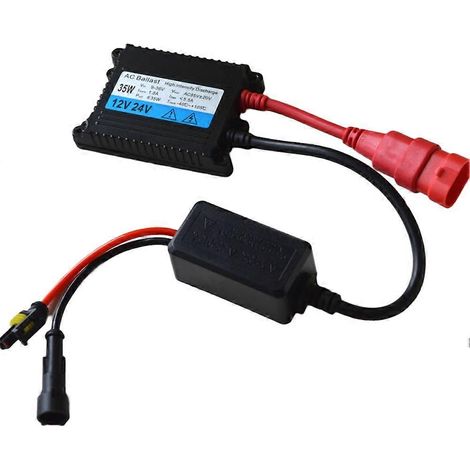Ballast universel 12V/24V pour phares au xénon HID 35W pour voiture et camion - Module de commande de phare (1/5)