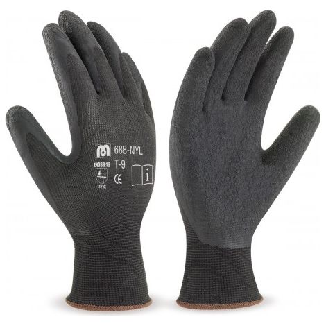 GUANTE NYLON LATEX 9 (688NYLNE/9) - MARCA