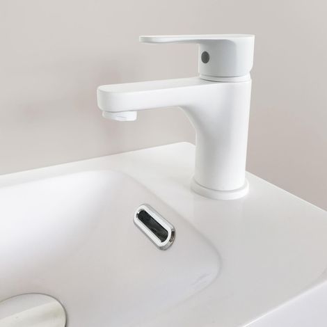 Grifo Einhebel-Waschtischarmatur mit Warm- und Kaltwasseranschluss