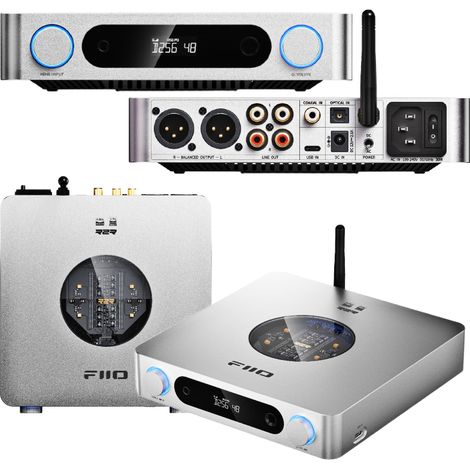 FiiO K13 R2R – Silber – Symmetrischer DAC mit Kopfhörerverstärker (1/5)