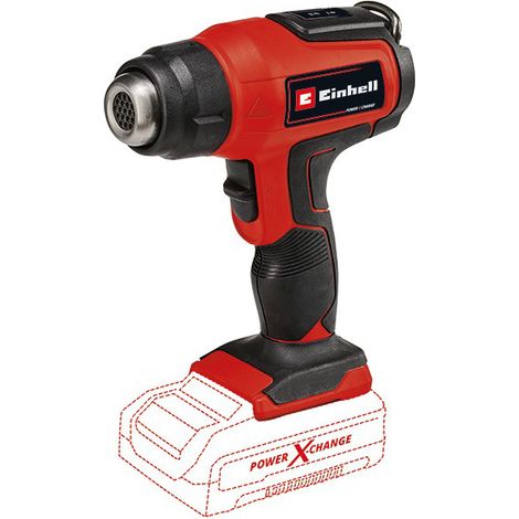 Einhell Décapeur thermique sans fil TE-HA 18 Li-Solo PXC (18V, 2 niveaux de température, avec embout réducteur, embout large et embout à réflecteur) Livré sans Batterie ni Chargeur (1/5)