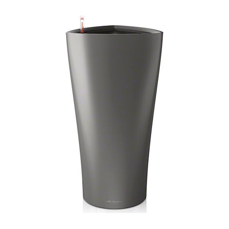 LECHUZA DELTA Premium 30 Komplettset anthrazit metallic