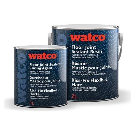 Watco Riss-Fix Flexibel, zweikomponentige giessbare Polysulfidloesung,  2L (1/2)