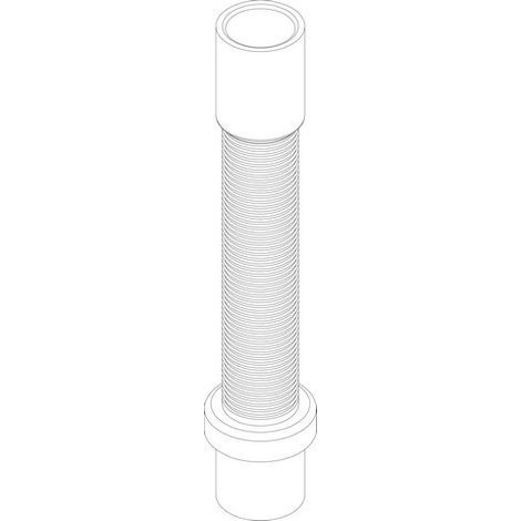 BOSCH Ersatzteil TTNR: 87186418790 Schlauch l = 315 mm (1/2)