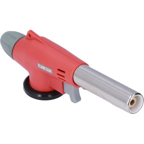 Torche à souder à cartouche, modèle compact, chalumeau domestique pour barbecue, moxibustion et allumage extérieur (920-rouge) (1/5)
