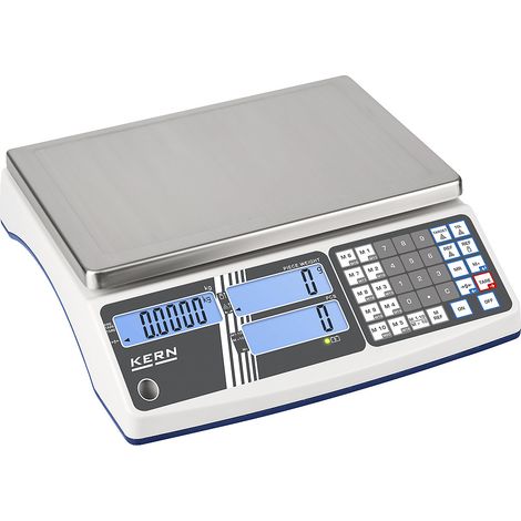 Balance de comptage Kern CIB 30K-3 Plage de pesée (max.) 30 kg Lisibilité 2 g à batterie, sur secteur multicolore (1/5)