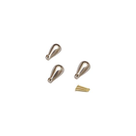 GANCIO P/QUADRO GOCCIA CROMO BL 3 PZ Q.TA 12