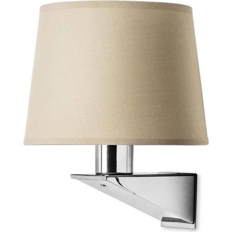 LedsC4 Gloss - Applique Murale LED 15W. Diamètre 16.4cm. Structure en Acier. Coloris Niquel