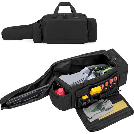 Sac de Transport pour Tronçonneuse Compatible avec EGO Électrique 35.6 & 40.6 45.7 cm, Étui Rangement Portable sans Fil Uniquement - (1/5)