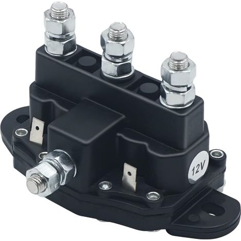 Interruttore di ricambio adatto per relè solenoide di inversione del motore del verricello a funzionamento intermittente Trombetta 214-1211A11 / 214-1211A11-06 / 214-1211A51 / 214-1211 / 214-1231-A11,