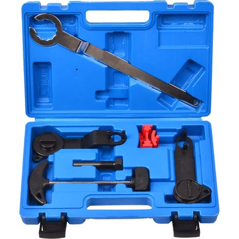 Kit d'Outils de Calage de Distribution pour Moteur VAG EA211 1.0 1.2 1.4 1.6 TSI TFSI - Compatible avec Audi A3, VW Golf 7, Jetta, Seat Leon, Skoda Octavia - OEM T10340 T10494 (1/5)