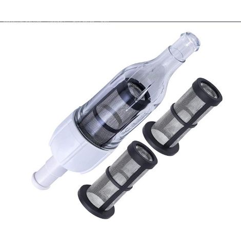 CHOYCLIT Accessoire pour robot de piscine,Polaris 280 380 3900 480 Ensemble Filtre en Ligne avec crepine 48080 (1/4)