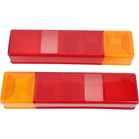 Lenti fanali posteriori sinistra e destra BP17 1547, 2 pezzi, copertura di ricambio per Ford Transit MK3 MK4 MK5 MK6. (1/5)