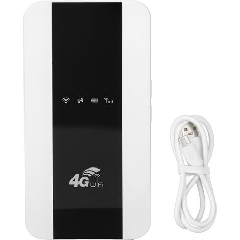 Support de point d'accès mobile Carte SIM 4G Routeur sans fil portable longue durée de vie de la batterie pour ordinateurs de bureau Ordinateurs portables.