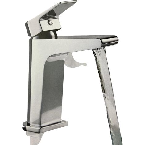 Miscelatore per lavabo con scarico 1"1/4 cromato