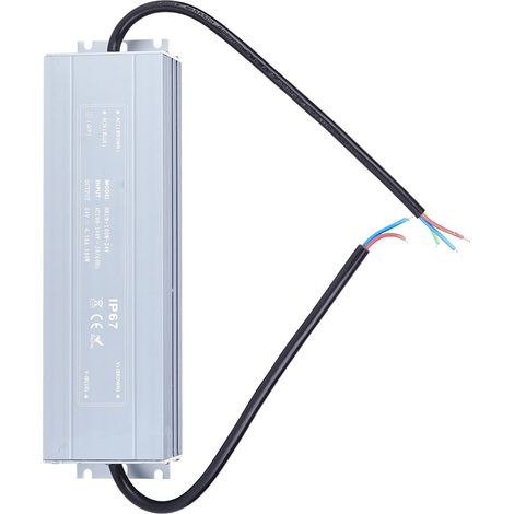 Alimentation à découpage HRUW-100W-24V étanche IP67, transformateur de commande de LED 100-240 V CA (1/5)