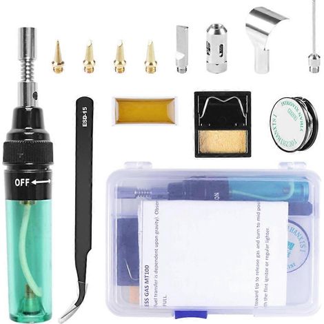 Pistolets de soudage électriques sans fil à butane, chalumeaux à gaz butane, fers à souder (1/5)