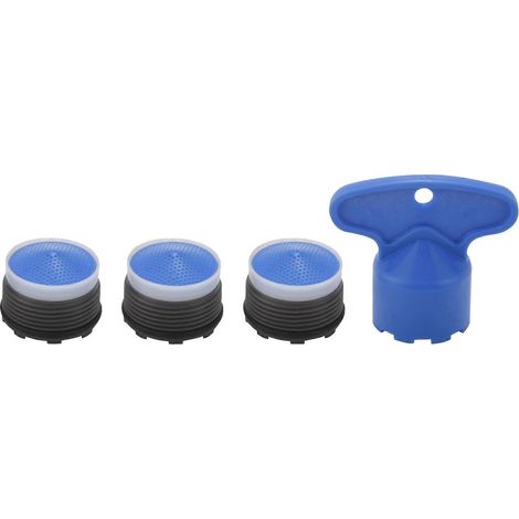 Filtre à insertion pour robinet 1,2 GPM, aérateur restrictif, 18,5 mm, paquet de 4 (1/5)
